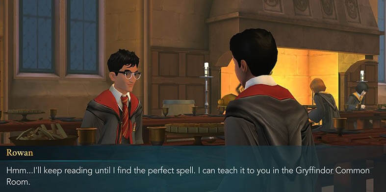 Harry Potter Hogwarts Mystery learning rictusempra