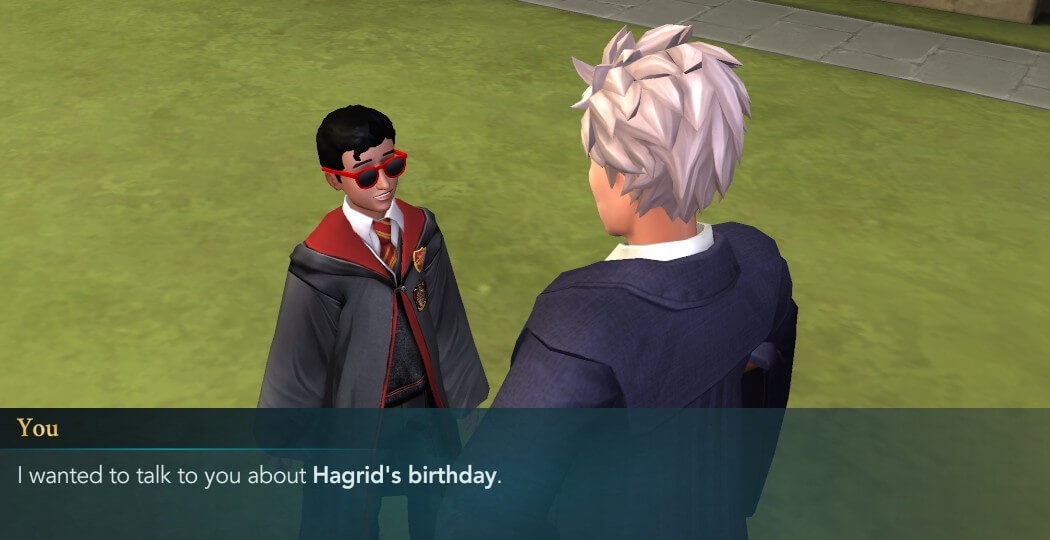 Harry Potter Hogwarts Mystery Hagrid's Birthday Walkthrough