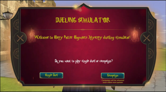 Harry Potter Hogwarts Mystery Dueling Simulator