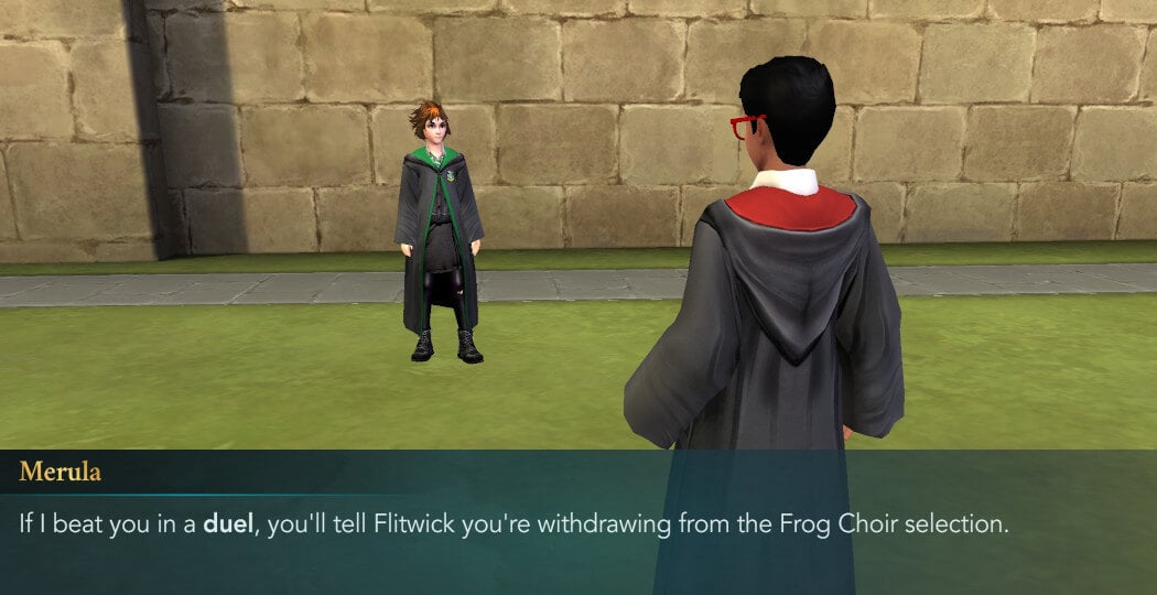 Harry Potter Hogwarts Mystery Walkthrough Audition for the Frog Choir Part 4