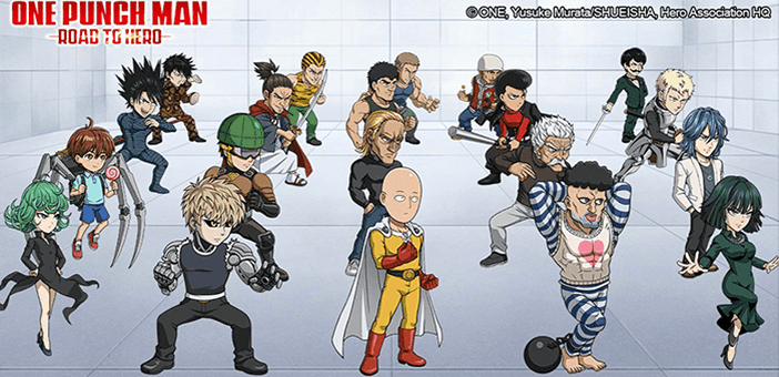   One Punch Man - Road to Hero Characters 