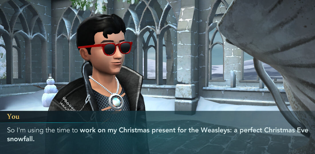 Harry Potter Hogwarts Mystery Walkthrough A Very Weasley Christmas Part 2