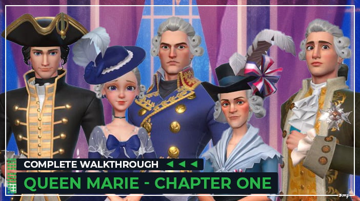 Dress Up! Time Princess Queen Marie Chapter 1 walkthrough