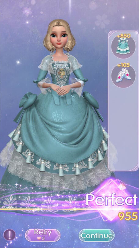 Dress up Time Princess Walkthrough Queen Marie Chapter 1 Stage 2