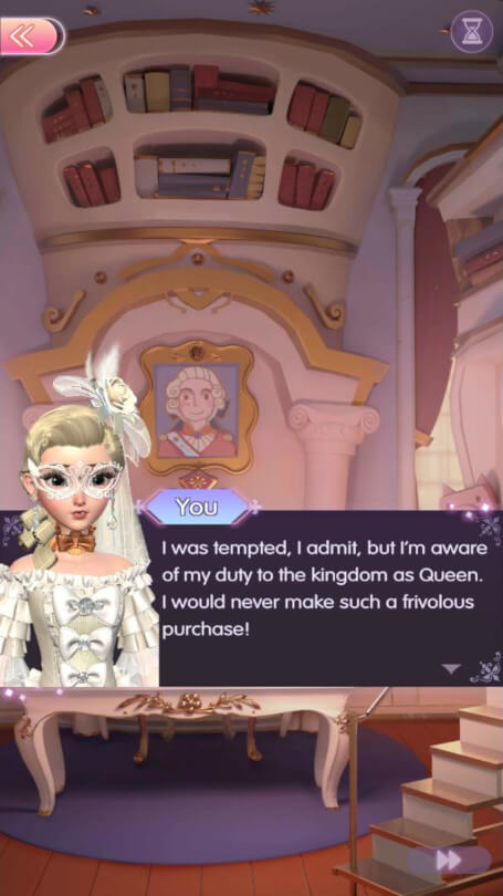 Dress up Time Princess Walkthrough Queen Marie Chapter 1 Stage 5