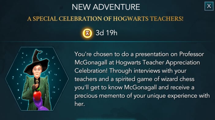 Harry Potter Hogwarts Mystery Walkthrough A Special Celebration of Hogwarts Teachers