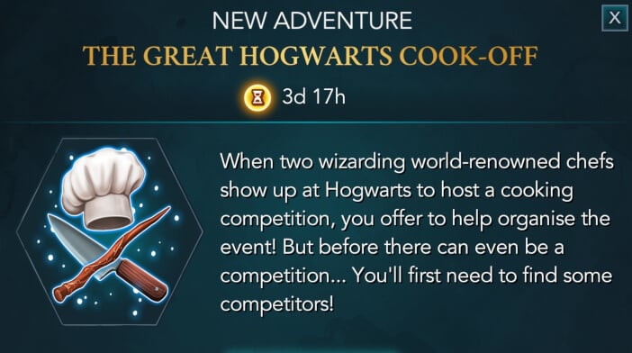 Harry Potter Hogwarts Mystery Walkthrough The Great Hogwarts Cook-Off