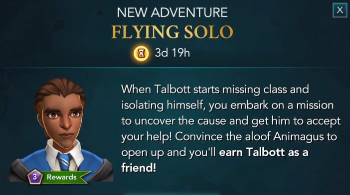 Harry Potter Hogwarts Mystery Walkthrough Flying Solo