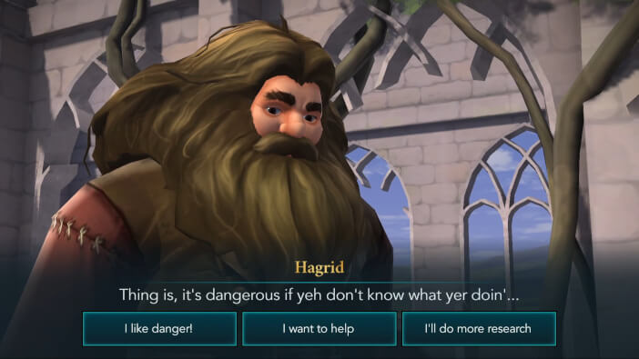 Harry Potter Hogwarts Mystery Walkthrough Horsing Around Hagrid Friend