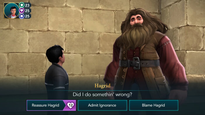 Harry Potter Hogwarts Mystery Walkthrough Horsing Around Hagrid Friend