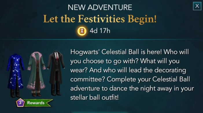 Harry Potter Hogwarts Mystery Walkthrough Let the Festivities Begin