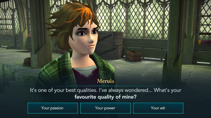 Harry Potter Hogwarts Mystery Walkthrough On the Same Page Merula Romance