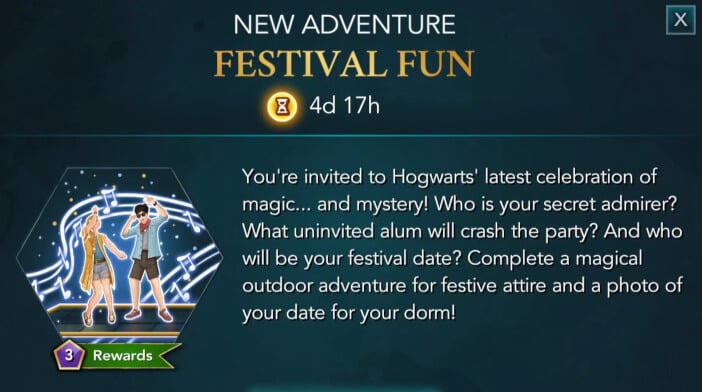 Harry Potter Hogwarts Mystery Walkthrough Festival Fun