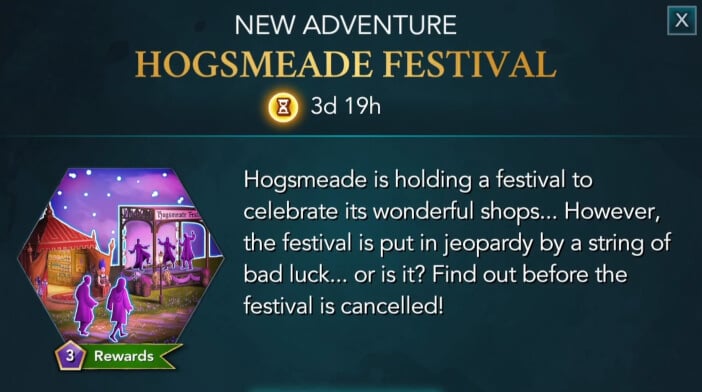 Harry Potter Hogwarts Mystery Walkthrough Hogsmeade Festival