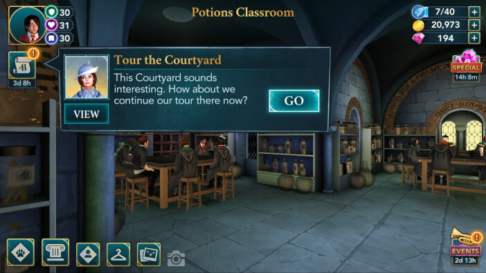 Harry Potter Hogwarts Mystery Walkthrough Hosting the Beauxbatons Part 1