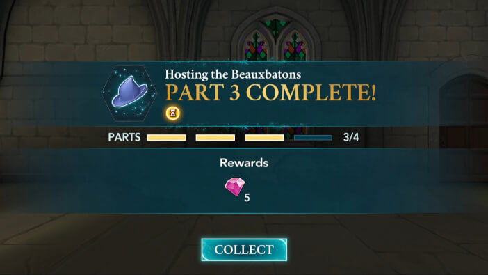 Harry Potter Hogwarts Mystery Walkthrough Hosting the Beauxbatons Part 3