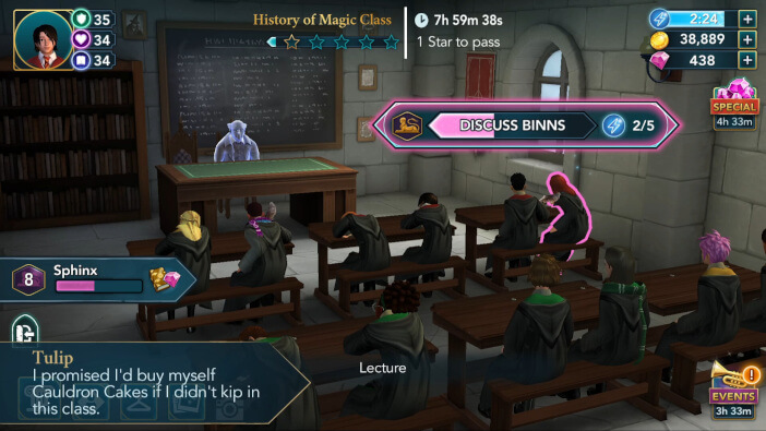 Harry Potter Hogwarts Mystery Walkthrough Year 6 Chapter 5