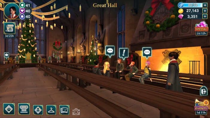 Harry Potter Hogwarts Mystery Walkthrough The Christmas Holidays Part 1