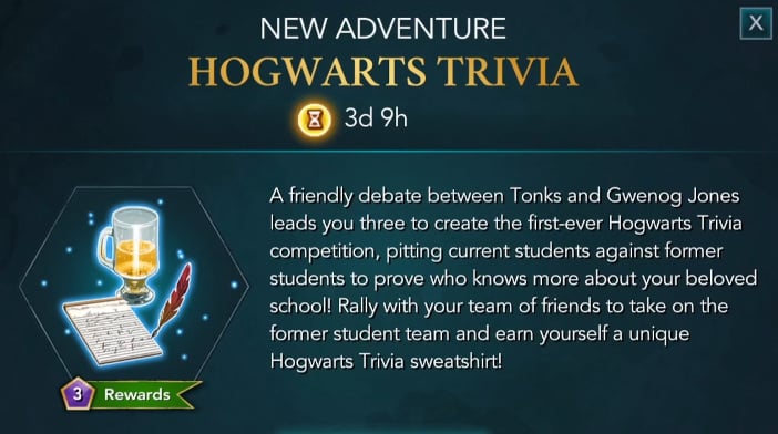 Harry Potter Hogwarts Mystery Walkthrough Hogwarts Trivia