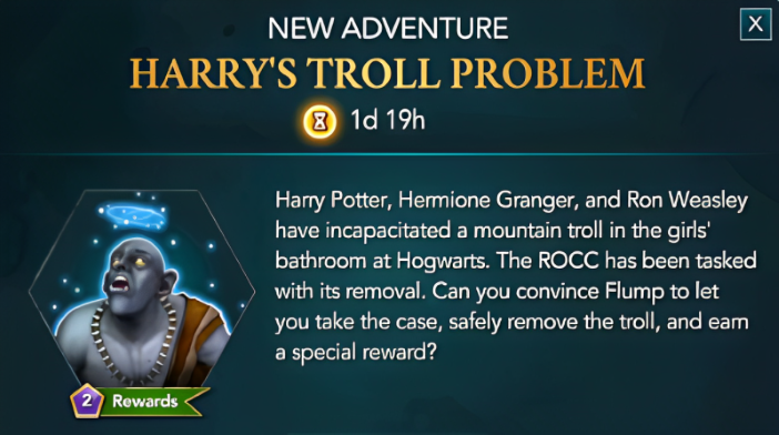 help liz with her presentation hogwarts mystery